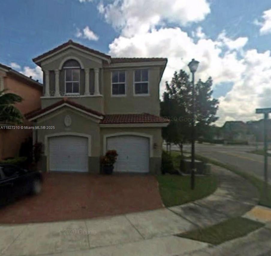 Beautiful corner house located and the North end of City of Doral, close access to Florida Turnpike, kids' playground across the street, Clubhouse across the street, nice neighborhood. Also, this house is owned by the listing Broker.