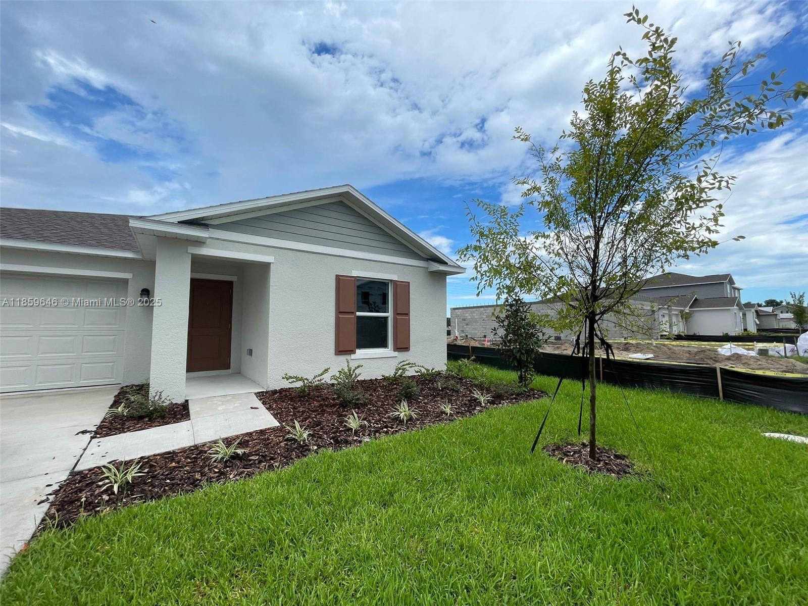 Be the first to live in this beautiful brand-new single-family home located in the peaceful and growing community of Peace Creek Reserve in Winter Haven! 3 spacious bedrooms and 2 full bathrooms, 2-car garage. Modern open-concept kitchen and living area perfect for entertaining. Oversized backyard. SS appliances included (fridge, stove, microwave, dishwasher) W&D included. Window blinds will be installed. Enjoy the comfort and convenience of living in a quiet new neighborhood while being close to shopping, schools, and major roadways. This is a perfect opportunity to enjoy modern living with plenty of space inside and out. Located in a prime area of Winter Haven, surrounded by lakes, nature, and new development a true hidden gem! Ready for immediate move-in!