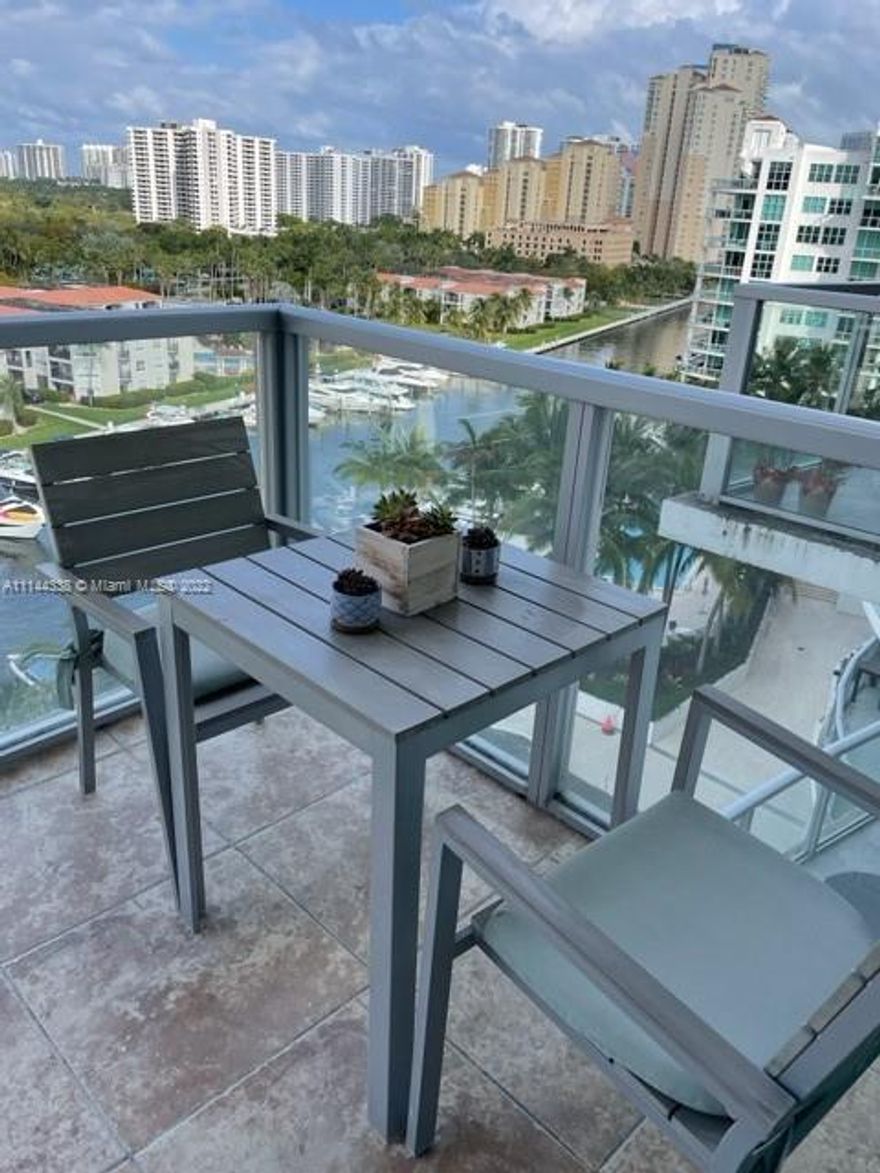 Open, Modern, Luxury loft with Intracoastal and City views in full service luxury building. Premium tile flooring throughout. Bathroom renovated January 2022. Shade Store blackout shades in both bedrooms. Best tower in building with direct lobby/parking access. Currently a 2/2 but could easily be converted to 3/2. Building amenities include business center, gym, sauna,  heated pool, tennis court, basketball court and more. Internet and basic cable included in maintenance. Washer/Dryer in unit. Parking spot and storage unit included. Walking distance to A rated elementary school, supermarket, restaurants, waterfront exercise path, houses of worship. Owner Agent.