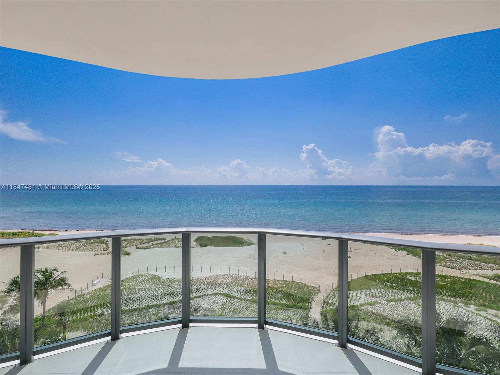 Magnificent direct unobstructed oceanfront views from the moment you enter this stunning residence at Casamar Pompano Beach! Located on the 7th Fl, breathtaking oceanfront views that stretch for miles from the Hillsboro Lighthouse to the Pompano Pier. A private elevator opens directly into your own elegant foyer, leading to a spacious, light-filled interior with upgraded 48” x 72” porcelain tile throughout and floor-to-ceiling glass that brings the ocean right into your living space. Casamar’s resort style amenities include 2 pools, east and west, for sunrise and sunset lounging, beach and pool attendants, state-of-the-art fitness center, golf simulator, pickleball court, and more. Be the first to own this exceptional residence in Pompano Beach’s most prestigious new oceanfront address.
