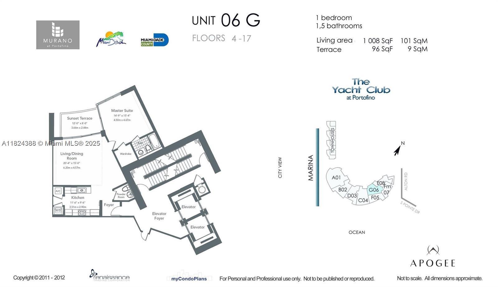 MURANO AT PORTOFINO CONDO - Residential Lease