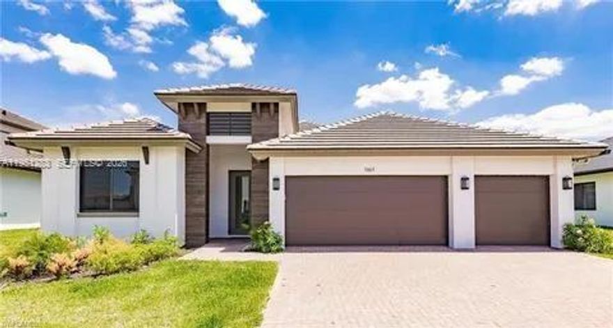 ESCAPE TO YOUR OWN PRIVATE OASIS IN BEAUTIFUL AVE MARIA, FLORIDA. THIS IS LUXURY LIVING WITH BREATHTAKING, WIDE LAKE VIEWS IN THIS EXQUISITE 4 BEDROOMS 3 BATHS HOME OFFERS UNPARALLELED WATER FRONTAGE IN A PRIMIER QUIET LOCATION. FEATURING AN OPEN CONCEPT LAYOUT WITH HIGH-END UPGRADES, GOURMET KITCHEN AND A STUNNING SCREENED LANAI PERFECT FOR ENTERTAINING ENJOY RESORT-STYLE LIVING AT YOUR DOORSTEP-STEPS FROM CLUBHOUSE AMENITIES AND MINUTES FROM THE TOWN CENTER. A RARE OPPORTUNITY TO OWN A PRIME LAKEFRONT PARCEL. SEEING IS BELIEVING WHEN YOUR EYES BLESSED THIS HOME! UPGRADES ABOUND! BEAUTIFUL FINISHES COMPLIMENTS THE HIGH CEILINGS, TOP NOTCH KITCHEN, CRYSTAL LIGHTING FIXTURES, PROFESSIONAL PAINT THROUGHOUT. PORCELAIN FLOORS, HURRICANE IMPACT DOORS AND WINDOWS AND MUCH, MUCH MORE. SCHEDULE A PRIVATE TOUR TODAY.