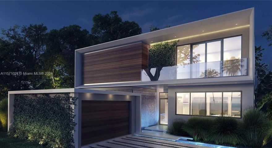 Just hitting the market, property for sale at 4010 Park Avenue, Miami, FL, USA. This is a 2 story new modern design selling in Coconut Grove As Is. The house is 5 bedrooms/6 baths and has central A/C, a 2 car garage, patio, terrace, and a plunging pool.