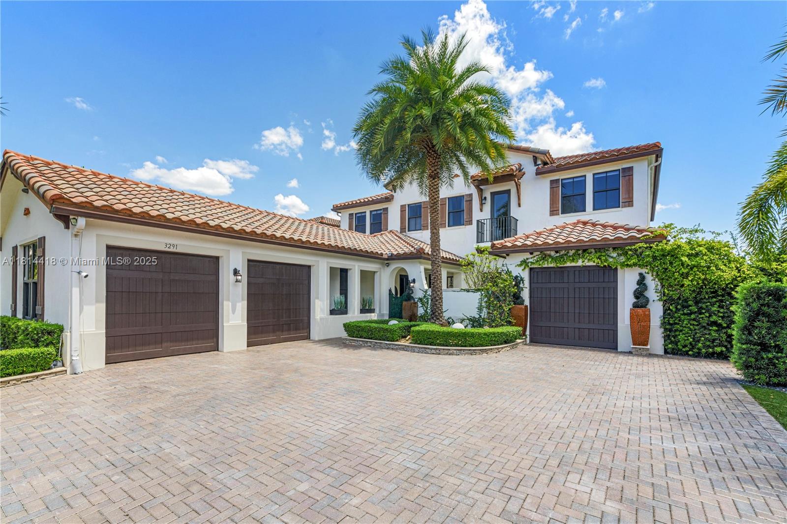 Welcome to paradise! This luxury waterfront estate home offers 5 bedrooms, 6 baths. The individual spaces include your private spa w/ a state of the art sauna, game room, formal dining, formal living room, a sizable family room, breakfast & a gourmet kitchen. The outdoor space encompasses a secluded resort-like ambiance. Including a full service summer kitchen, pergola, sitting room, lap pool w/ spa & waterfront putting green. This home is equipped w/ hurricane impact glass, portable generator, 3 car garage and is located on a cul de sac. the community of Monterra offers resort style amenities including tennis & b-ball courts, fitness center, tot lot & dog park. Zoned for a+ rated schools, just minutes from the airport & major highways.