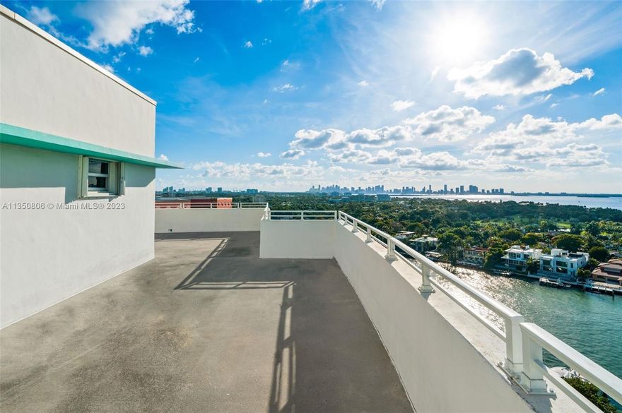 Live in one the most iconic Art Deco buildings in the heart of Miami Beach. This expansive residence offers an incredible 5,945 int SF and ~2,500 SF of terrace space. The perfect place to relax and unwind while enjoying the cool ocean breeze with an open-concept layout that provides a seamless flow between the living, dining, and kitchen areas. Your own private oasis with unparalleled views of the ocean and city skyline, Imperial House is a true gem in the heart of Miami Beach with easy access to all the best that this vibrant city has to offer. From world-class restaurants and luxury boutiques to pristine beaches and exciting nightlife, you are never far from the action.