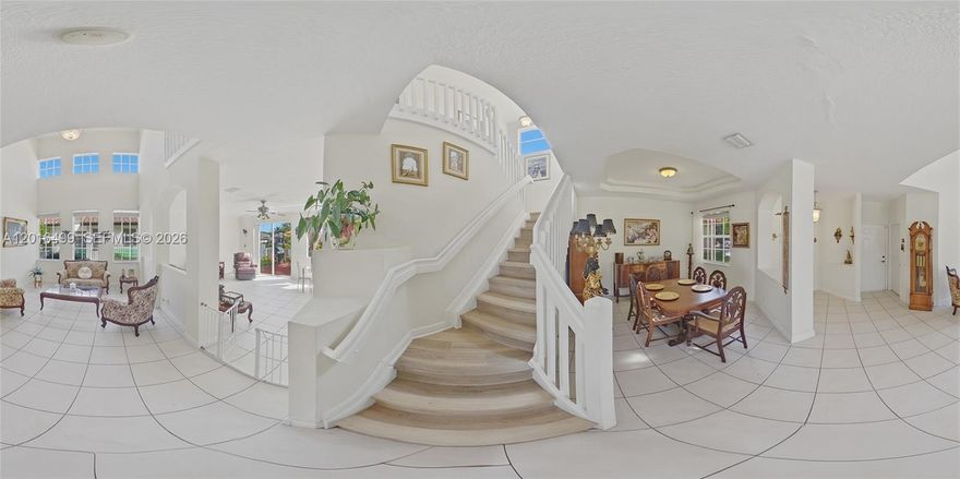 Welcome to this beautiful home in Vizcaya, Miramar. This home is strategically location in Broward County and near Miami Dade County. This inviting two-story home blends comfort, style, and a gorgeous lake view that sets the tone from the moment you arrive. Upstairs, you’ll find four spacious bedrooms and two full bathrooms, offering privacy and convenience for the whole household. Downstairs, the layout shines with a soaring high ceiling that creates an open, airy feel. It contains a sun-filled living and family rooms and a separate formal dining room. The kitchen features 2024 appliances, giving you modern efficiency and peace of mind. The kitchen also features a walk-in pantry. There is a separate laundry room. The fenced backyard is a true highlight—complete with a spacious patio ideal for weekend barbecues, morning coffee, or unwinding while overlooking the tranquil lake. This home features vinyl wood style floors upstairs and ceramic tiles throughout downstairs. Set within the sought-after Vizcaya community, you’ll appreciate 24-hour guard security, a refreshing community pool, and sidewalks throughout, ideal for daily walks or enjoying the neighborhood’s peaceful atmosphere.  A perfect blend of comfort, space, and lifestyle. A wonderful place to call home.