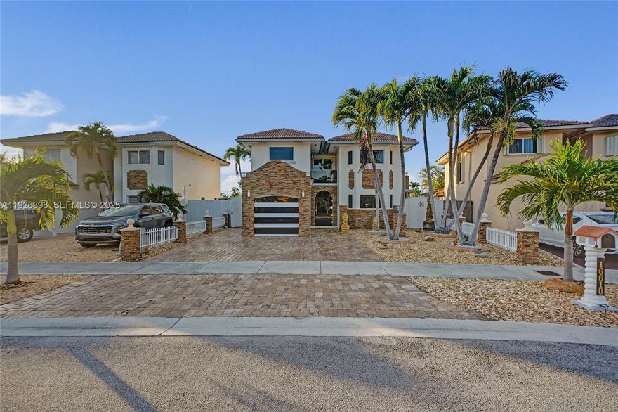 This beautifully upgraded Miami home features a custom extended second-floor balcony, elegant glass doors, and an updated kitchen. The converted single-car garage adds valuable living space. Enjoy a private freshwater pool with Jacuzzi, built-in sauna, a fully equipped outdoor kitchen, and it includes a commercial-grade generator, keeping your power on when every other house goes dark. Packed with custom touches throughout, this property offers comfort, style, and resort-like living for its next owners.