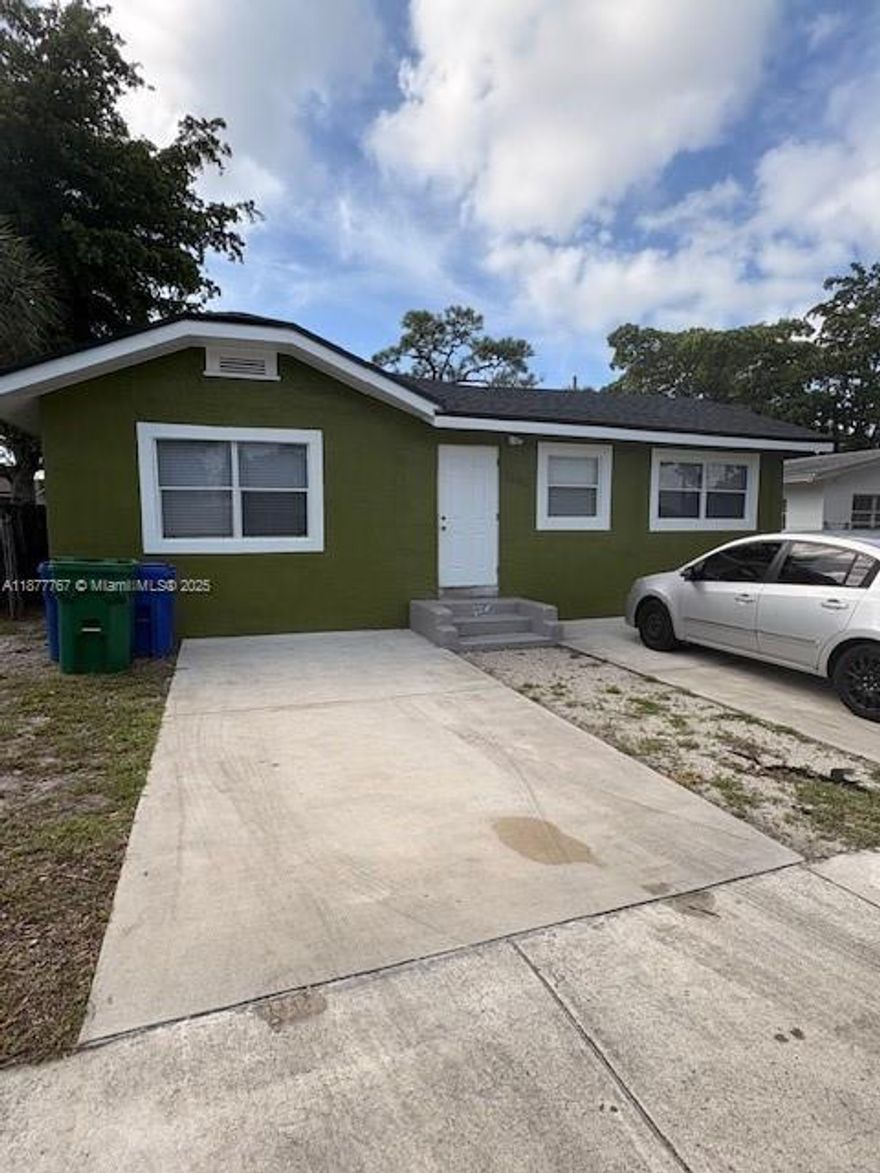 Welcome to this Fully Remodeled GEM. 4/2 New Roof, floors, appliances, blinds, and more. Near major highways. Section Welcome. Rapid Approval.  The house will be painted on the outside, and landscaping will be done. New stainless steel appliances and sink to be installed before move-in.