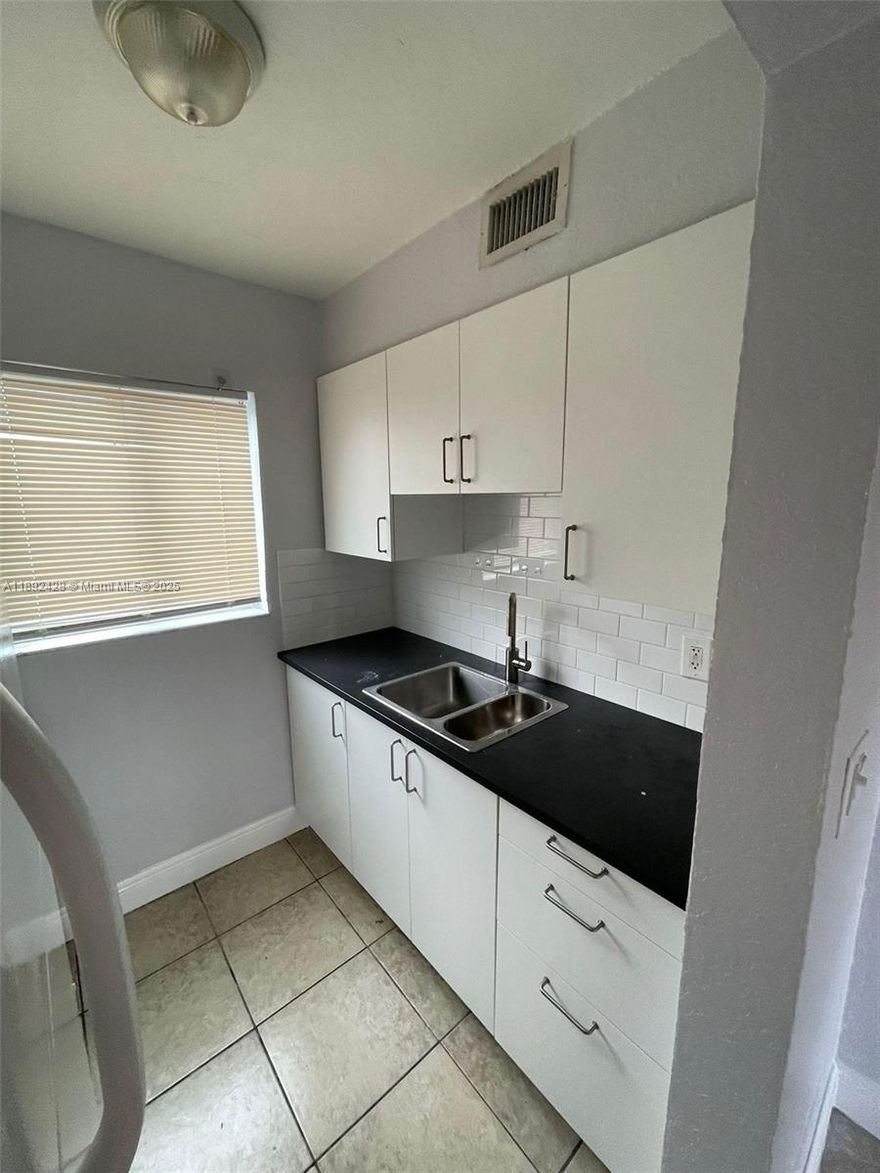 1 Bedroom 1 Bathroom centrally located. Laundry at premises, assigned parking space. Freshly painted, vinyl floors. Water included in rent payment. 1st month and 2 security deposits. Rental insurance required.  Hurry up won't last! EASY TO SHOW