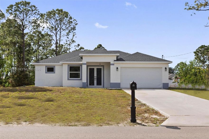 Discover Your Dream Home! Imagine living in a stunning 1,638 SqFt brand-new home, perfectly situated on a spacious ¼-acre lot. This beautifully designed 3-bedroom + Den, 2.5-bathroom residence offers modern living at its finest, featuring sleek stainless steel appliances that elevate your kitchen experience. Enjoy the freedom of a community with NO CDD or HOA fees, giving you more flexibility and fewer restrictions. Plus, the developer is contributing to buyer closing costs, making your dream home even more attainable! Located in a prime area with top-rated schools just minutes away, this home is the perfect blend of comfort, convenience, and value.

Don’t Miss Out!