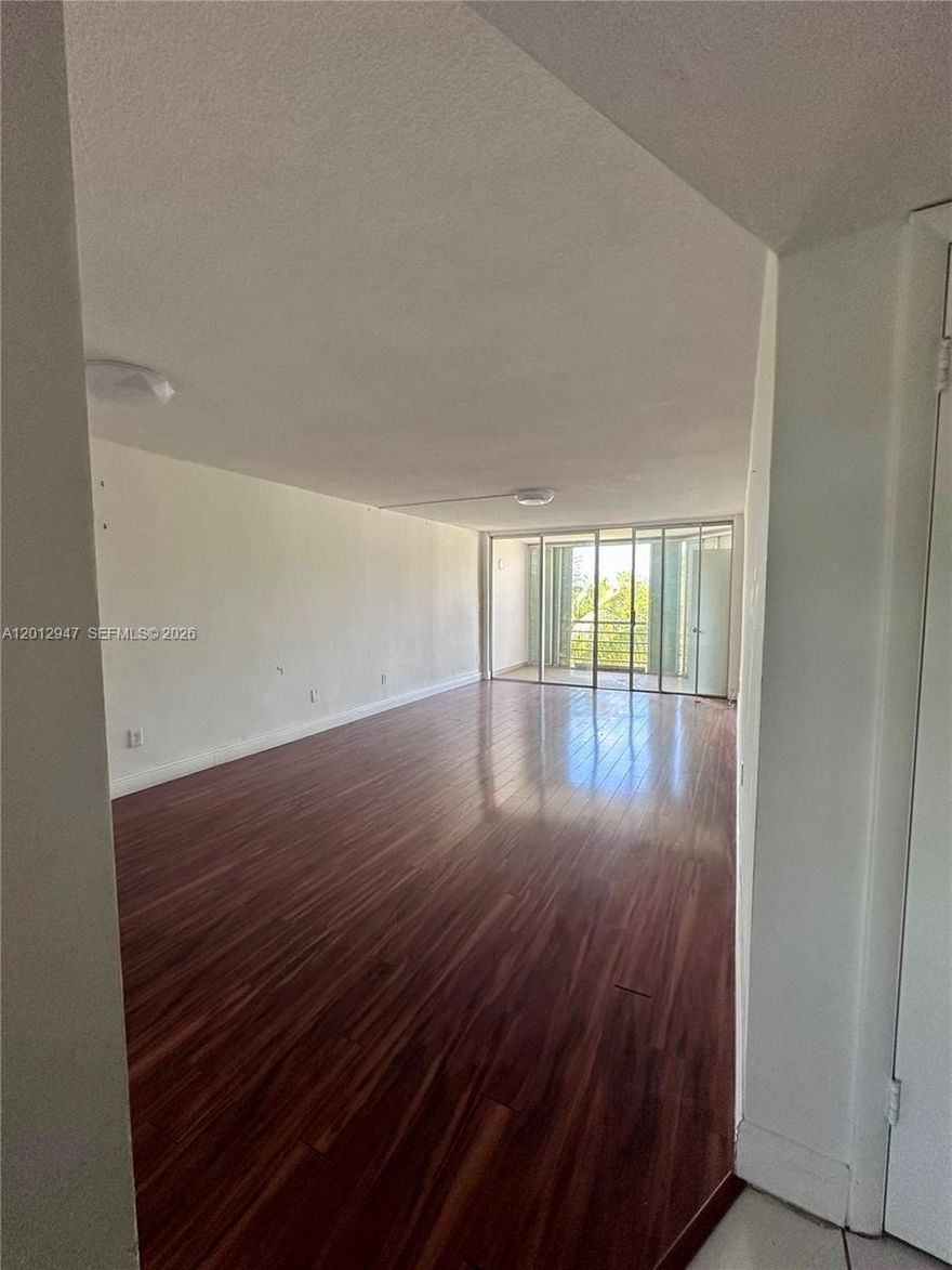 Spacious 1-bedroom, 1.5 bath unit in quiet, well-maintained community. This bright unit features open layout, large living/dining area, and a private balcony with peaceful garden views. Assigned parking. Located just minutes away from Aventura mall, major shopping centers, beautiful beaches, and I-95 for easy commuting. Seller motivated.