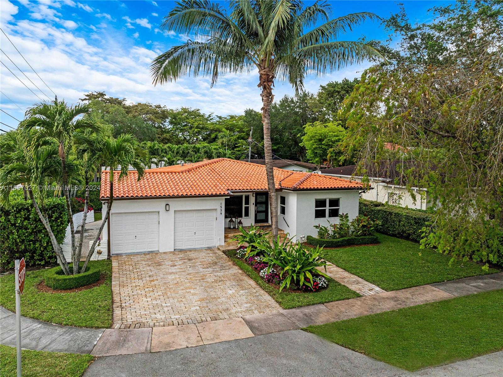 Property for Sale at 1559 Trevino Ave, Coral Gables, Broward County, Florida - Bedrooms: 3 
Bathrooms: 2  - $1,495,000