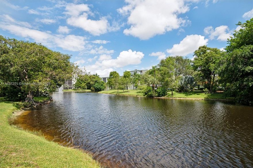 MOTIVATED SELLERS! STUNNING LAKE VIEWS FROM EVERY WINDOW IN THIS RARELY AVAILABLE 3 BR, 2 BA 1ST FLOOR CORNER UNIT! THIS HOME BOASTS OF UPDATED KITCHEN AND BATHS, TILE FLOORS, NESTLED IN A PARKLIKE SETTING CONVENIENTLY LOCATED STEPS AWAY FROM THE WONDERFUL AMENITIES OF THE POOL AND EXERCISE ROOM. RELAX AND ENJOY THE SERENE ATMOSPHERE FROM THE SPACIOUS ENCLOSED PATIO/SUN ROOM ACCESSED FROM THE LIVING ROOM AS WELL AS 2 OF THE BEDROOMS! THIS RESORT STYLE COMMUNITY CAN BE ENJOYED BY ALL AGES. PETS UP TO 40 LBS ARE WELCOME. COMMUNITY AMENITIES INCLUDE POOLS, GYM, TENNIS COURTS, BIKE PATHS, PICNIC AREA AND CAR WASH STATION. LOCATED CONVENIENTLY TO THE BEACH, HIGHWAYS, RESTAURANTS, ETC. ASSOC STATES CREDIT MUST BE 670+, MINIMUM 15% DOWN IF FINANCING AND NO LEASING FOR FIRST 2 YEARS. WELCOME HOME!