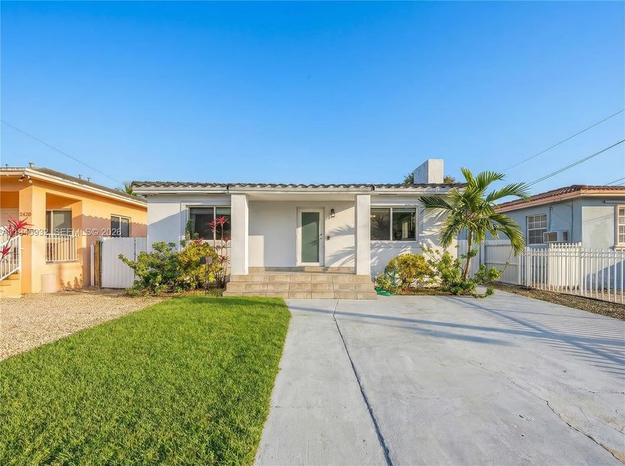 This nicely updated and well-maintained 3-bedroom, 2-bath single-family home offers comfort, convenience, and income potential just minutes from Miami International Airport. The property features a detached ADU currently generating $1,500 per month, making it ideal for investors or homeowners seeking supplemental income. With thoughtful updates throughout and a prime location close to major highways, shopping, dining, and employment centers, this home presents a rare opportunity for both owner-occupants and savvy buyers looking for strong value in Miami.