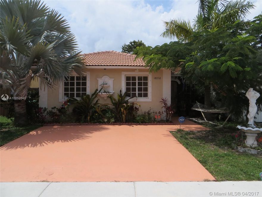 Located in Southwest Miami, this charming, beautiful single family home features 3 bedrooms, 2 bathrooms, a spacious Living Room, modern Kitchen, ceramic tile floors, large fenced patio and backyard with room to play and entertain, plus much more. Please note: Tax rolls list the house as a 4/2, but it is currently a 3/2 with a Family Room that can be re-converted to a Bedroom.