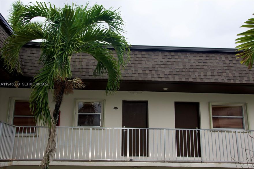 Bright & Updated 2 Bedrooms and 1 Bathroom Condo. Corner unit on second floor with tile floors, granite countertops, stainless steel appliances and closet carpentry.  Includes 2 assigned parking spaces and overlooks the pool and recreation area. Prime location near Baptist Hospital, The Falls, Pinecrest, Dadeland Mall, major highways and Metrorail. A perfect opportunity, easy to show and move in ready.