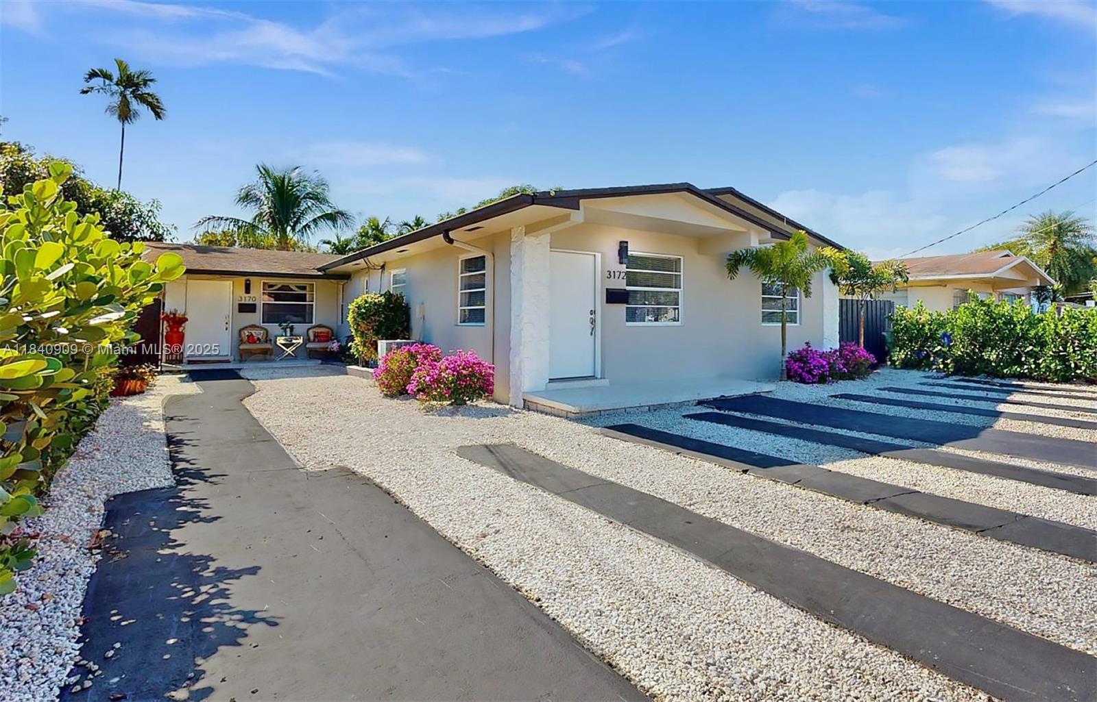 Enjoy comfort and Florida living in this beautifully renovated 3-bedroom, 2-bath single-family home near Coral Gables. This bright and inviting residence boasts a spacious layout, complemented by a new kitchen with stainless steel appliances, contemporary bathrooms, and clean modern finishes throughout.
Additional highlights include in-home laundry, central A/C, ample closet space, and an abundance of natural light that fills every room.
Step outside to a fully fenced private backyard—a perfect oasis for relaxing, entertaining guests, or enjoying weekend barbecues under the Florida sun.