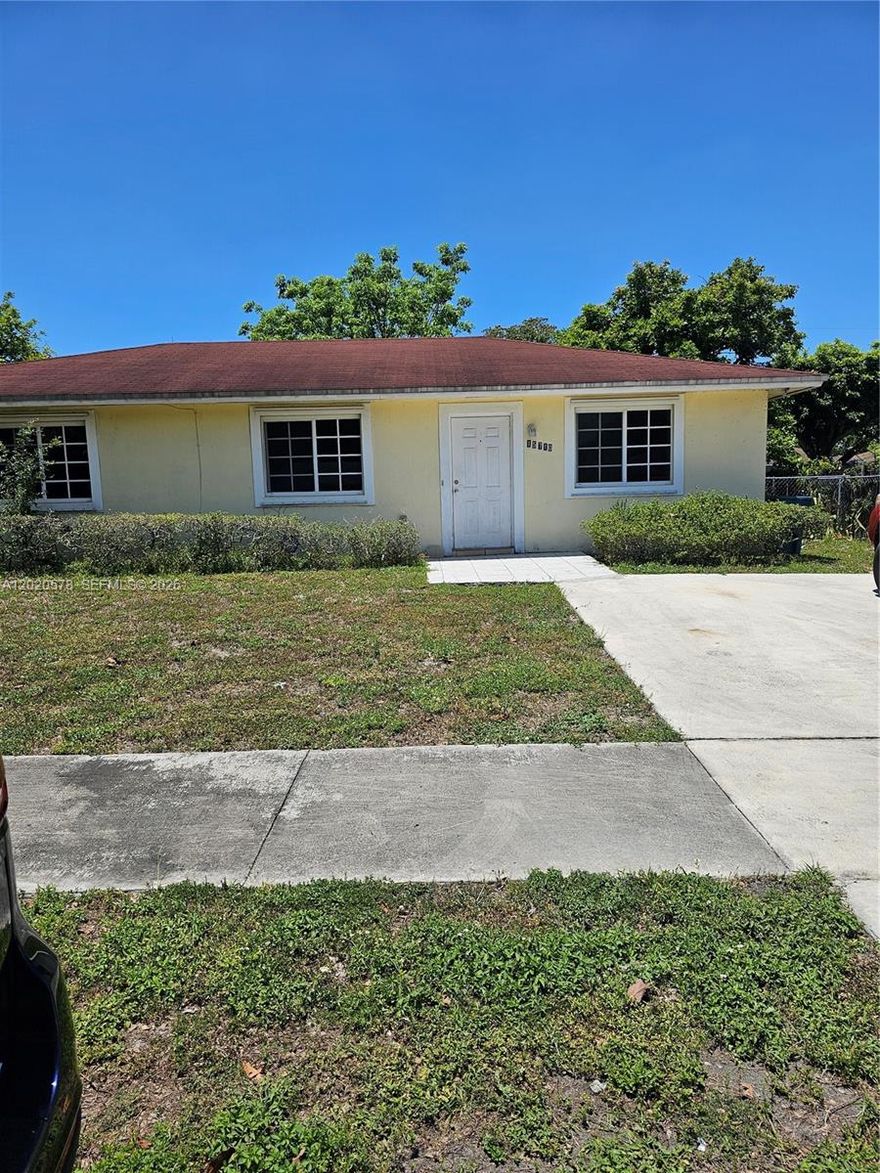 Very large newer Corner Duplex 3Bed/2Bath each side. One side Leased with Sec 8 till end of July. Other side 15710 is vacant.