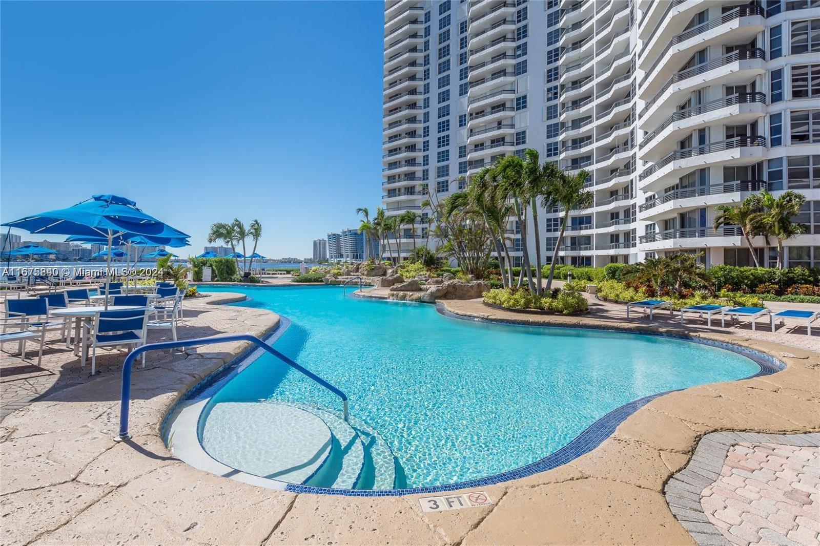 Well-maintained residence on desirable Mystic Tower 200. Large Corner with wrap-around balcony. Luminous condo with dazzling views of the lagoon & gardens., full-sized washer & dryer, in-floor storage space & covered parking. Mystic is a luxury gated community with an exquisite tropical landscape, Tennis & Pickleball courts, a convenient marketplace, a beautiful restaurant, a Beauty Salon, and more! Mystic 200 has an amazing grand elegant lobby, waterfront lagoon pool & fitness center. Amazing Location near Aventura Mall, Brightline train station, and the beaches.