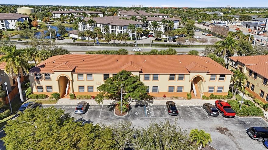 Welcome to Bellamar at BeachWalk, a charming and well-located condo community just minutes from Fort Myers Beach, Sanibel, and Captiva. This light-filled second-floor end unit offers comfort, style, and peace of mind, making it ideal as a full-time home, seasonal retreat, or investment opportunity in Southwest Florida. The open floor plan features soaring ceilings and an airy feel, with the living area flowing seamlessly onto a screened balcony perfect for relaxing or entertaining. The updated kitchen showcases quartz countertops, stainless steel appliances, and white shaker cabinetry, offering a clean, modern look with plenty of space to cook and gather. A split-bedroom layout ensures privacy, with a spacious primary suite featuring a walk-in closet and a renovated ensuite bath with a tiled shower and oversized vanity. Two additional bedrooms share a remodeled guest bath with timeless finishes. Recent upgrades include a new roof, a one-year-old HVAC system, and new ductwork, along with updated kitchen and baths that eliminate the need for renovations. Situated high and dry on the second floor and centrally located near beaches, dining, shopping, and entertainment, this move-in-ready condo offers easy access to the airport, downtown Fort Myers, and Southwest Florida’s best boating. Please note that this home is currently unfurnished and photos showing furnishings have been virtually staged.