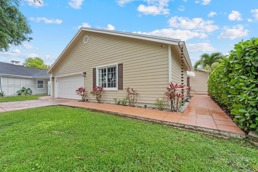 Welcome to this beautifully maintained 3-bedroom, 2-bath corner lot home located in the highly desirable Country Walk community. 

This home features a spacious split floor plan, offering privacy and functionality—perfect for families or anyone seeking a comfortable living layout. Both bathrooms have been fully renovated with modern finishes, giving the home a fresh and updated feel.

Step outside to your private backyard retreat featuring a relaxing jacuzzi, ideal for unwinding or entertaining guests. The corner lot provides added privacy and extra outdoor space.
Enjoy all the amenities that Country Walk has to offer, including: Scenic lake with walking paths and fishing, Clubhouse access, Pickleball, tennis, and basketball courts, Playground for kids, Family-friendly and well-maintained community.
Conveniently located near top schools, shopping, dining, and major highways.