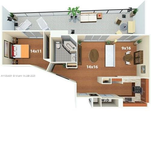 New Tenants Receive 1 Month Free on Immediate Move-Ins by July 31st. AVAILABLE 07/24. Photos may be from another floor, but are the same line. Welcome to Flamingo Point. This very spacious 1 bed faces E & has spectacular views. Features wood floors throughout, modern kitchen & baths w/SS appliances & granite counter tops. Amenities include a fitness center, resort style bay front pools surrounded by cabanas, l lounge chairs, a BBQ area. Move-in 1month + $1500 deposit. Parking $124/month. *FAST APPROVAL! (NOTE: Rental rates are subject to change depending on move-in date and lease term. Advertised rate is best rate and maybe on leases longer than 12 months. Proof of income greater than 3x 1 month's rent is required and minimum credit score of 620 or higher in order to be approved).