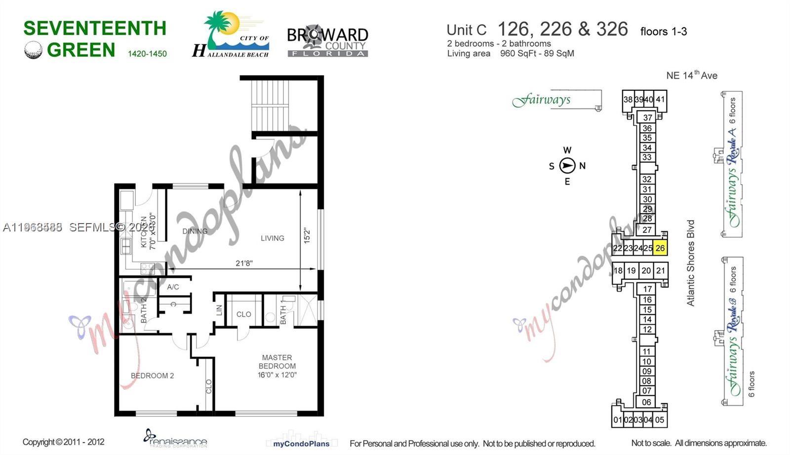 SEVENTEENTH GREEN CONDO - Residential