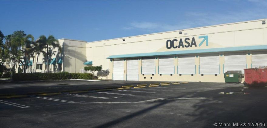 ? +/- 25,998 sf warehouse inclusive of +/- 4,488 sf of office
? +/- 3,930 sf Air Conditioned Storage/Assembly Room
? Seven (7) Dock Height Doors
? One (1) Recessed Dock Door
? One (1) Drive-in Ramp
? 22’ Clear Height
? Twin T Roof
? 3 Phase Power
? Security Cameras
? Year Built: 2001
? Fifty-three (53) Parking Spaces