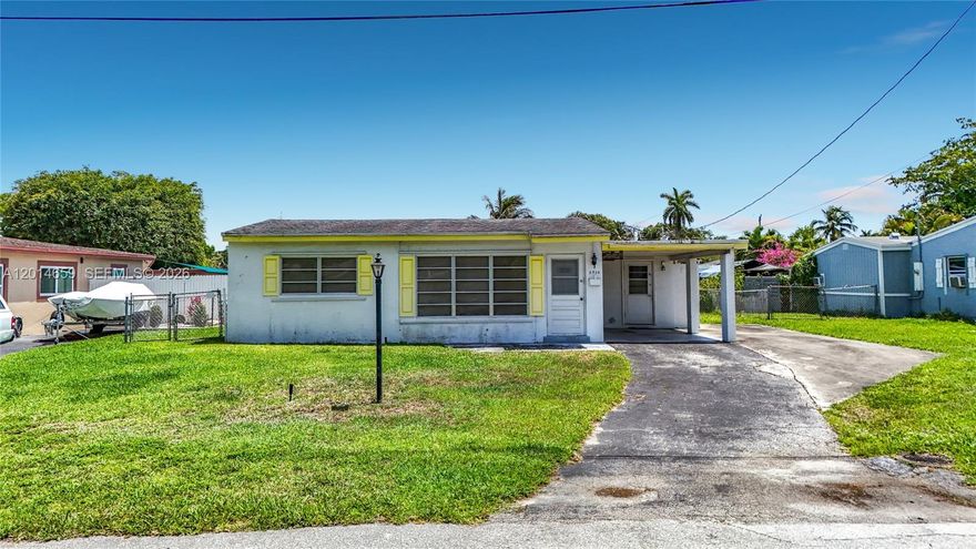 Opportunity awaits with this waterfront 3-bedroom, 2-bath home featuring a Florida room and a wide canal setting. Situated on an extra-large lot with plenty of room for a pool, expansion, outdoor entertaining, pets, and more. Large driveway offers ample parking for multiple vehicles, plus room for your boat, tools, and toys. 
Conveniently located and easy to show.