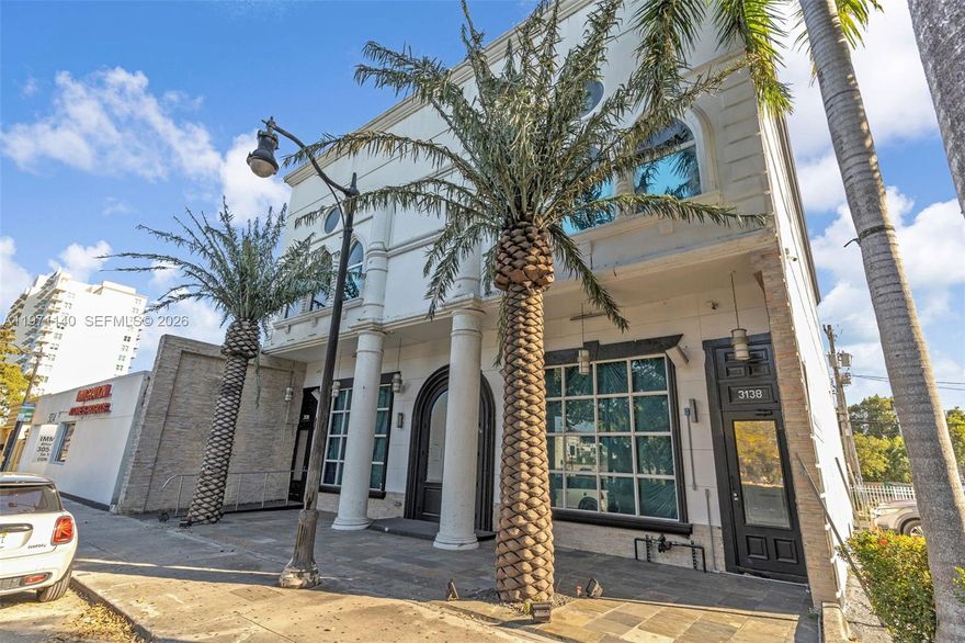Freestanding two-level commercial building located along Coral Way, a major east-west corridor connecting Coral Gables, Brickell, Coconut Grove, and Downtown Miami. The approximately 7,200± SF property offers excellent visibility, strong street frontage, and prominent signage opportunities. 

Previously operated as a restaurant and entertainment venue, the building features a flexible high-capacity layout with multiple bar areas, commercial kitchen infrastructure, professional hood system, and upper-level dining and event spaces. Approved occupancy for approximately 217 seats with eligibility for 4COP SFS liquor licensing.

The property includes substantial existing commercial infrastructure, with significant prior investment in kitchen systems, lighting, sound equipment, and build-out components designed to support high-capacity hospitality operations.

This renovated standalone structure is suitable for a restaurant, hospitality, entertainment, retail, showroom, or adaptive commercial uses. Investment potential includes owner-user occupancy, repositioning, or leasing in a high-demand urban corridor with limited freestanding inventory.

The seller may consider owner financing for qualified buyers.