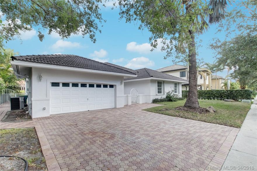 One of a kind and completely remodeled home in exclusive and highly desired Gramercy Park neighborhood. This 3 Bedroom 2 Bath home had been extensively renovated with no attention to detail sparred. Everything completely brand new including plumbing, electricity, roof, wood flooring, Quartz kitchen counter tops, walk in closets and much more. This elegant home is the perfect place to raise a family with 24 Hours Gated Private security. Don't miss this rare opportunity!