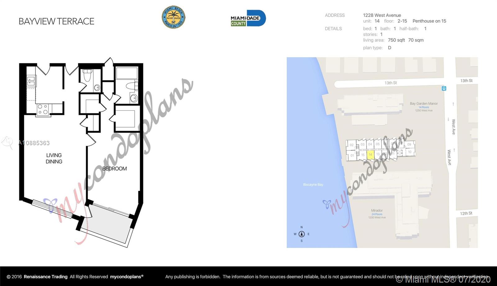 BAYVIEW TERR CONDO - Residential Lease