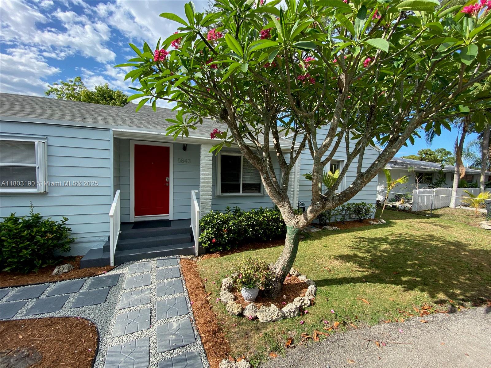 Rental Property at 5843 Sw 62nd St, Miami, Broward County, Florida - Bedrooms: 5 
Bathrooms: 2  - $5,600 MO.