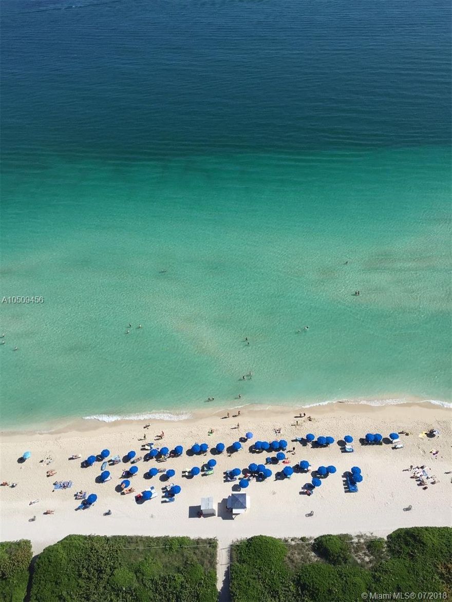 Amazing Ocean View!!! Beautifully Furnished, Ocean Front 3 Bedroom, 2 bathroom at AKOYA condo Miami Beach. Tennis court, pool, fitness center, mini golf, Opened Kitchen, marble floors, granite counters, stainless steel appliances. Also available for six month term.