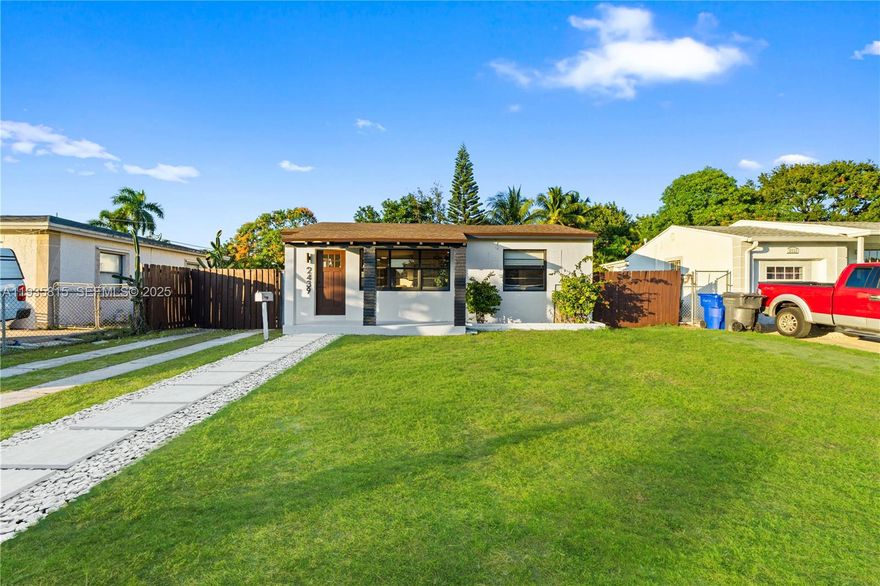 Beautifully 3 bedroom home featuring one spacious and elegant bathroom. This property offers a brand-new roof, a stunning open-concept kitchen, and new modern appliances, creating a bright and functional living space ideal for today’s lifestyle.

The home also features a large backyard, perfect for outdoor entertaining, family gatherings, or future expansion possibilities.

Perfectly located in the heart of Hollywood, the property provides easy access to major highways including I-95 and US-1, making commuting a breeze. Just 10 minutes from the beach and close to restaurants, shopping, and family-friendly entertainment areas.

An excellent opportunity for homeowners  seeking comfort, convenience, and a prime South Florida location.There is a $5,000 incentive for closing costs.