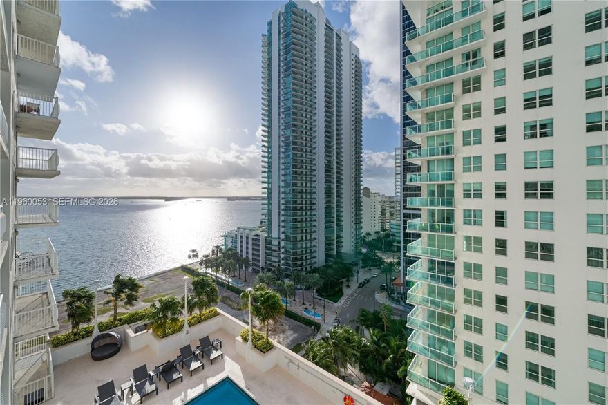 Fully equipped seasonal rental apartment. Move in ready. Contact for availability and seasonal rates. Located on the 17th floor, Brickell Bay View offers sweeping bay views and a comfortable, thoughtfully designed space in the heart of Brickell. This one-bedroom apartment includes a queen-size bed, a roomy kitchen, and a ping-pong table for easygoing evenings. Step outside to enjoy the bay breeze or take advantage of the building’s pool, hot tub and gym. Only 15 minutes from the airport, it’s a relaxed and convenient Miami getaway.