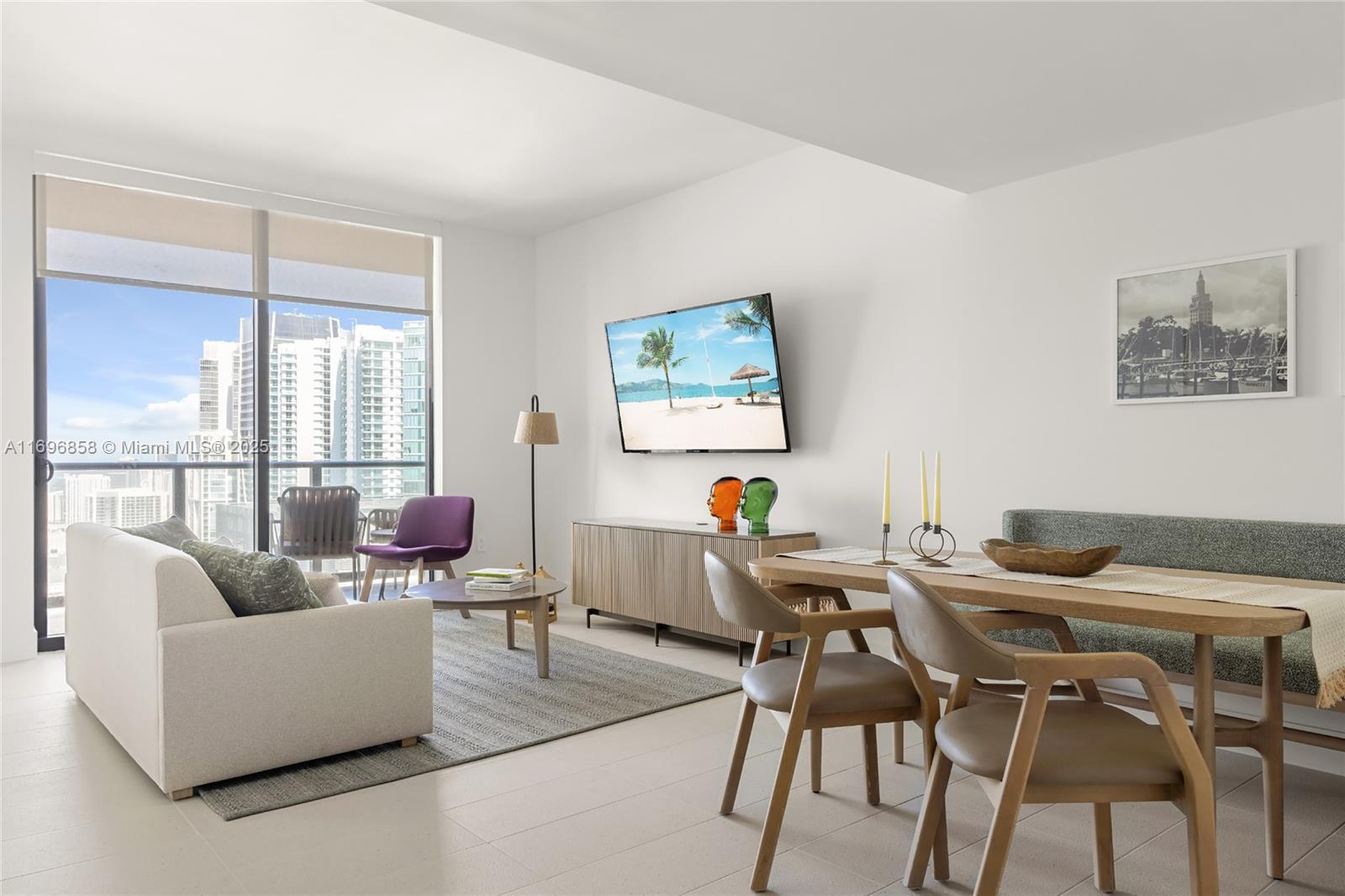 Rental Property at 601 Ne Ne 1 Ave 4513, Miami, Broward County, Florida - Bedrooms: 1 
Bathrooms: 1  - $4,500 MO.