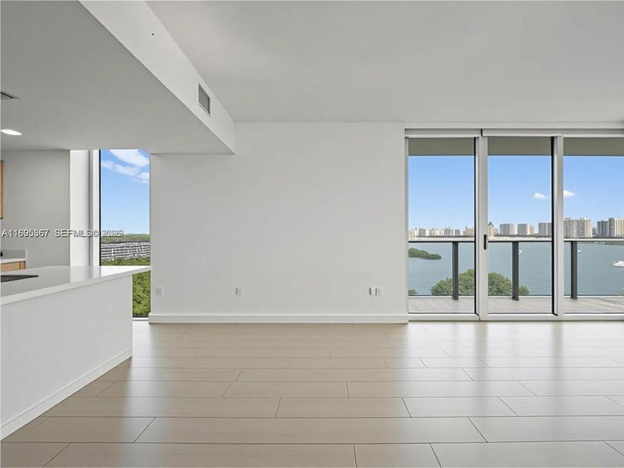 3-bed unit with the best view in the building at the moment. Welcome to this spacious unit with a sleek and contemporary design with large windows, allowing abundant natural light to fill the open-concept living space.
The living room opens to a private corner unit balcony where you can enjoy stunning sunsets from the surrounding cityscape and intra-coastal water views.
Building amenities include a heated swimming pool, tennis courts, racquetball, basketball, Fitness center, sauna with steam room and spa, yoga room, playground for kids, complimentary Kayak available. man-made beach, and 24-hour concierge services. 

Whether you're a first-time homebuyer or an investor, Unit 1615 is an excellent opportunity for those seeking a stylish home in North Miami Beach. Negotiable.