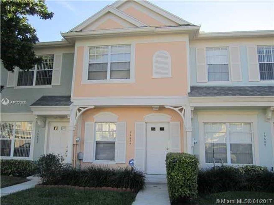 Well kept, investor friendly townhouse with 2 bedrooms and 2. 5 bathrooms located in Coconuts at Bonaventure. Storage room, tile in the first floor and hard wood in the second floor. Amenities include: roof and outside walls insurance, basic cable, common area maintenance and membership in the town center club which requires a $285 per year. Club has a gym, pool basketball, tennis and a lot more. Near major highways, shopping centers and great schools. No association approval.