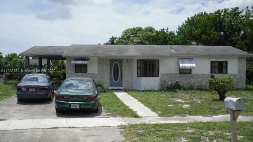 This is the perfect place for your family or investment property. Close to schools, shopping, entertainment, major highways. It's just minutes from Deerfield Beach and is priced for a quick sale.