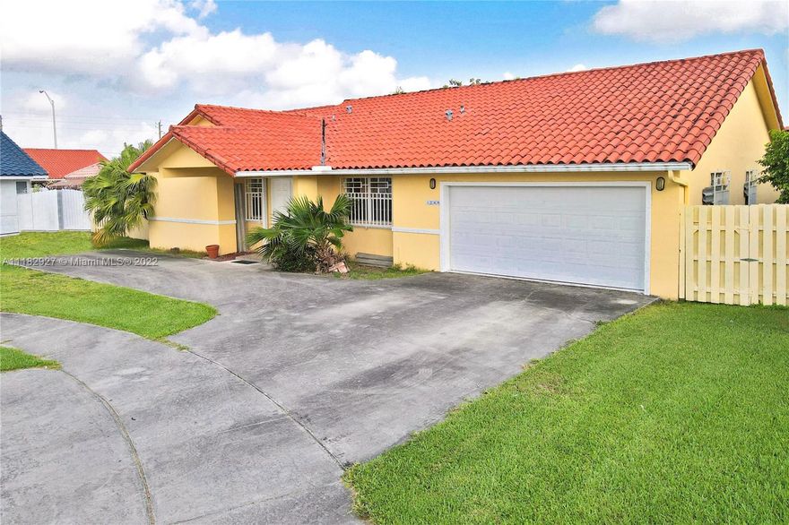 BACK ON THE MARKET!!  Reduced for quick sale.  Motivated Seller. Priced for Investor!  Nice home in highly desirable area of West Miami .  This home is a 4 bedroom 3 bath , 2 car garage, new AC unit, new appliances, large lot , plenty of room for a pool and entertaining.  Nestled in a cul de sac with very little traffic.  Great to raise a family,  Property needs a little TLC to get it perfect!.