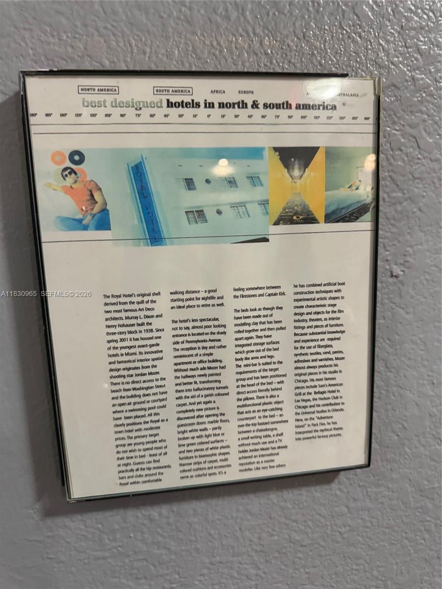 ROYAL SOUTH BEACH CONDO - Commercial Sale