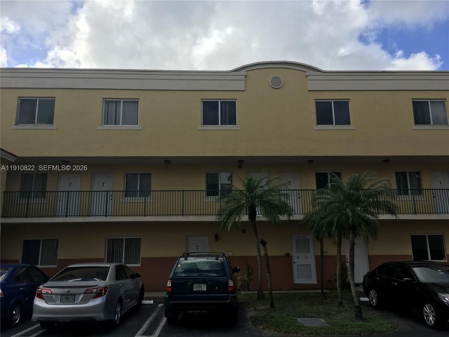 One of a kind complex that permits short term rental. The unit is a 1- story condo with W/D. All tile floor.  It is on the first floor with a balcony.  Freshly painted!