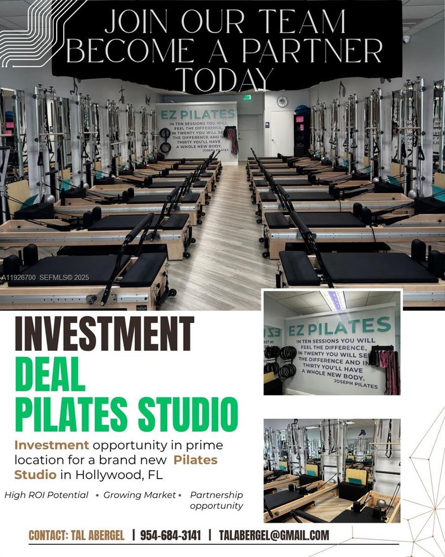 Discover an exceptional opportunity to lease a brand-new retail space perfectly suited for fitness, wellness, and any creative business in mind. This modern storefront features floor-to-ceiling windows, an open-concept floor plan, and flexible layout options that can easily accommodate a gym, Pilates studio, yoga, dance, personal training, or boutique store concept. High traffic from Stirling Road, and next door to Dunkin' Donuts.