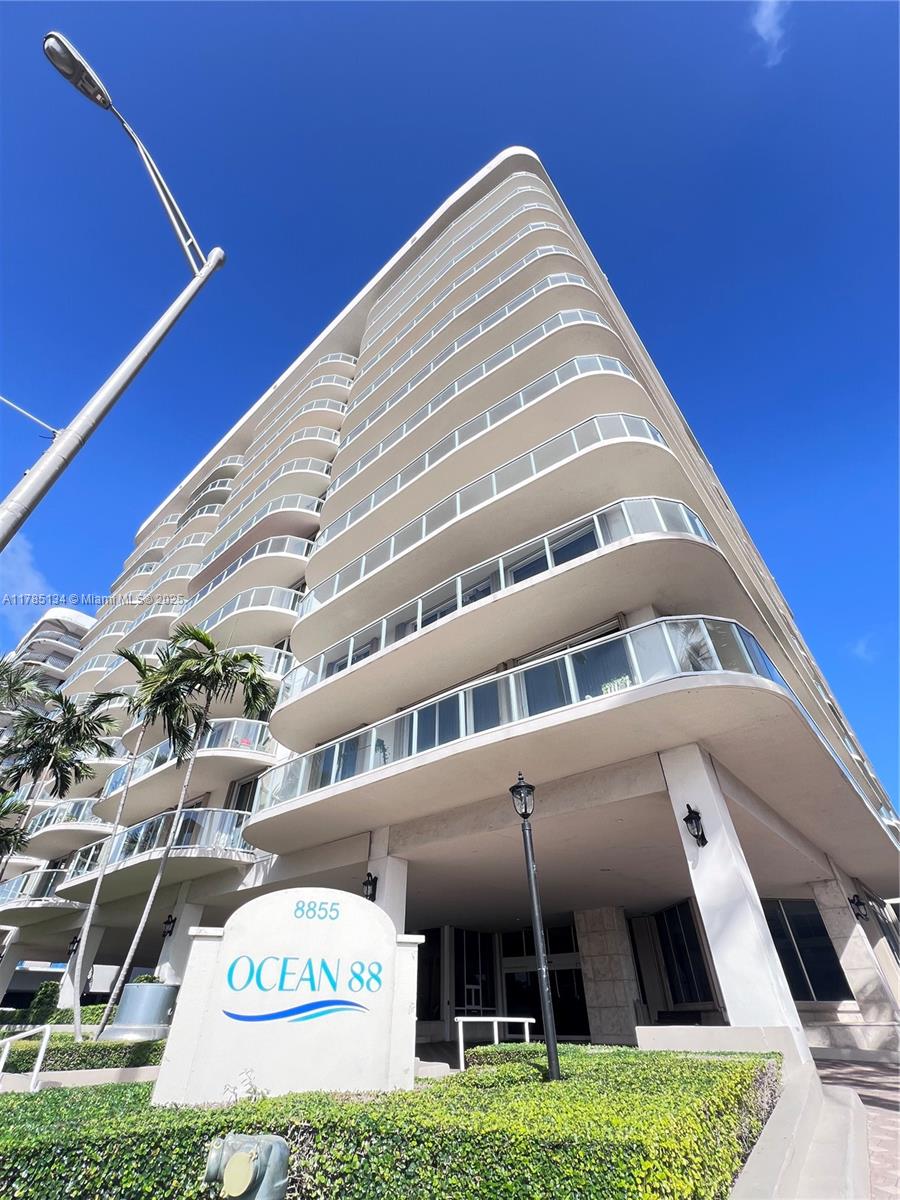 Rental Property at 8855 Collins Ave 2F, Surfside, Miami-Dade County, Florida - Bedrooms: 2 
Bathrooms: 2  - $4,500 MO.