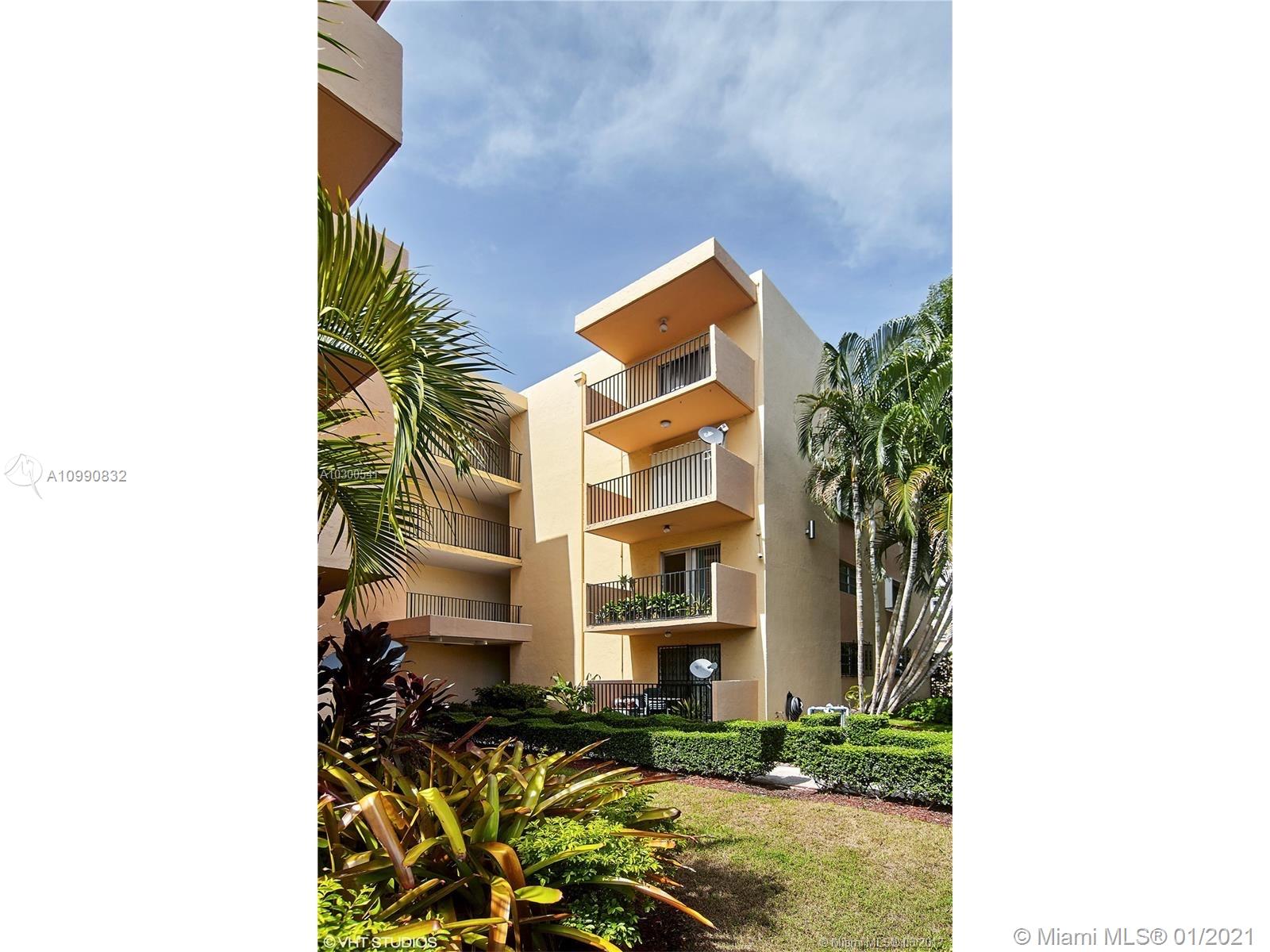 Live the Brickell lifestyle and come home to a gated, garden-style community. This large 666 SF, light, newly renovated unit has ceramic tile floors, brand new stainless steel kitchen appliances, granite countertops with LED lighting, track lighting, split bathroom, and mirrored double size closets. Walk to restaurants and nightlife, Publix, Metromover, and Metrorail. Conveniently located on Coral Way with easy access to I-95, Coconut Grove, Coral Gables, Little Havana, Key Biscayne, and Miami Beach. Reserved parking space included. Easy to show!