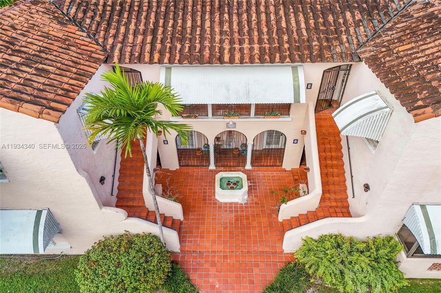 A rare 1925 Old Spanish gem set on a prominent 14,300 SF corner lot in the heart of The City Beautiful. Originally built as a fourplex, the residence has been thoughtfully reimagined with a spacious three-bedroom penthouse spanning the entire top floor, complemented by two one-bedroom residences below, featuring multiple fireplaces and charming architectural details—offering exceptional flexibility for end users or investors. With expansion potential, including a vacant 5,500 SF corner portion, and an unbeatable walkable location near the financial district, this timeless property blends historic character with modern opportunity. A cinematic landmark, featured in Italian films and commercials, and truly one of a kind.