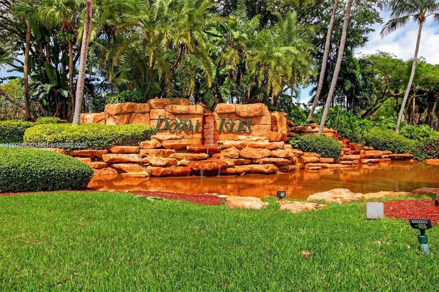 Charming 5 bedrooms/ 3 bathrooms home located at the highly sought after community of Doral Isles. 24 Hr gated surveillance all surrounded by lush landscaping and serene lakes.
The property features open living areas, high ceilings, and abundant natural light. The ground floor presents a bedroom and bathroom, ideal for guests o multigenerational living.
Doral Isles amenities include a spectacular Club House, with three pools, fitness center. Tennis courts as well as Basketball, Baseball and Soccer fields.
Prime location near A schools, top shopping and major highways.