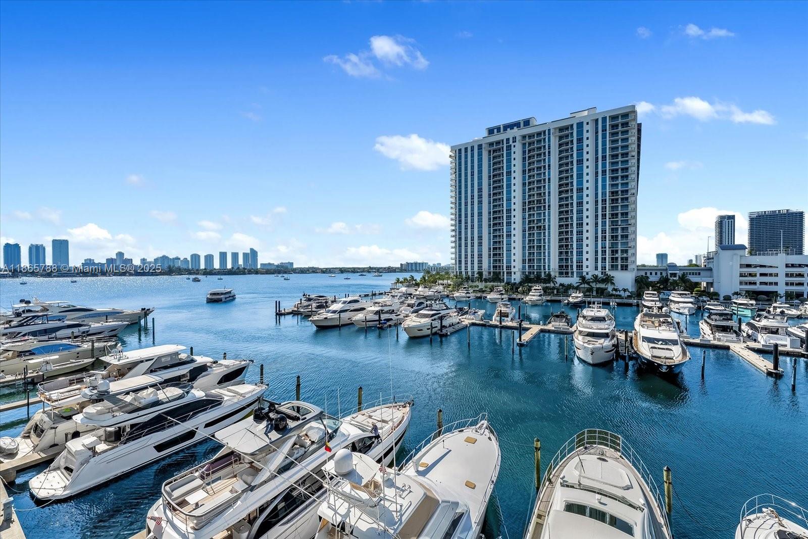 Step into luxury at Marina Palms, where breathtaking marina views surround you from every room. This elegant 2-bedroom, 2.5-bath residence features floor-to-ceiling windows, a modern open kitchen, and a spacious flow-through layout designed for sophisticated living and entertaining. Wake up to serene water views and enjoy world-class amenities, including a private marina with boat slips, state-of-the-art fitness center, spa, pool, and 24-hour concierge. A true waterfront lifestyle, blending elegance, comfort, and the ultimate Miami experience.