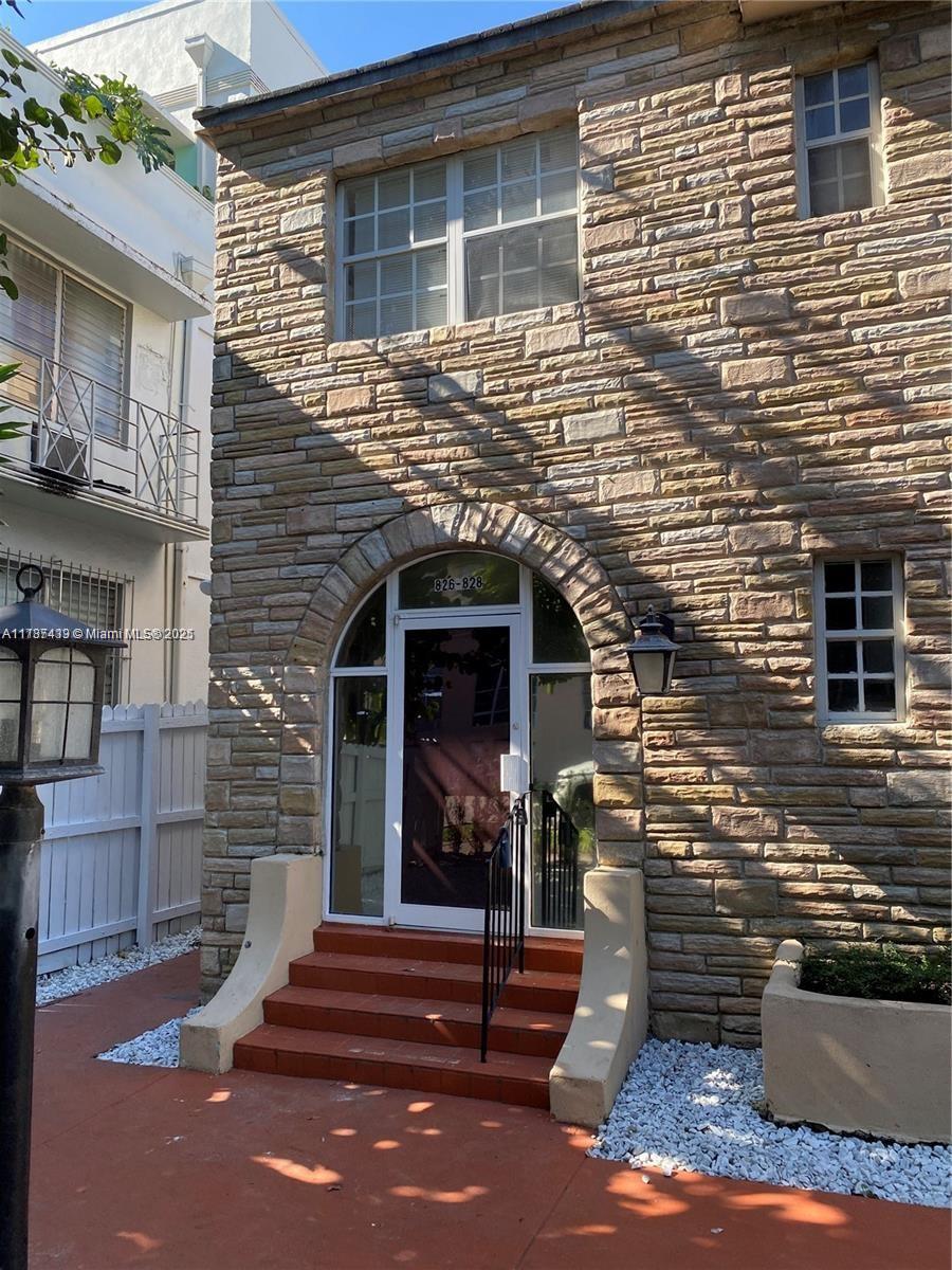 Rental Property at 828 Pennsylvania Ave 1, Miami Beach, Miami-Dade County, Florida - Bedrooms: 1 
Bathrooms: 1  - $1,800 MO.